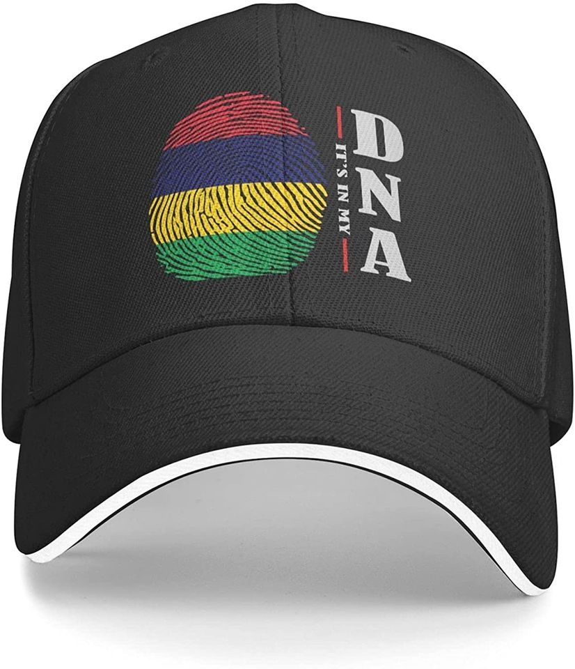 Its in My DNA Mauritius Flag Baseball Cap