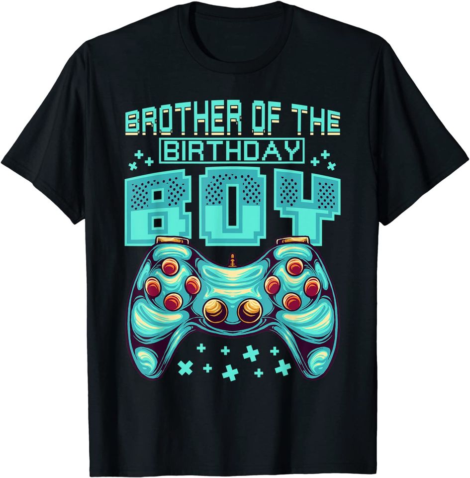 Gamer Brother of the BirthdayLevel Gaming T Shirt