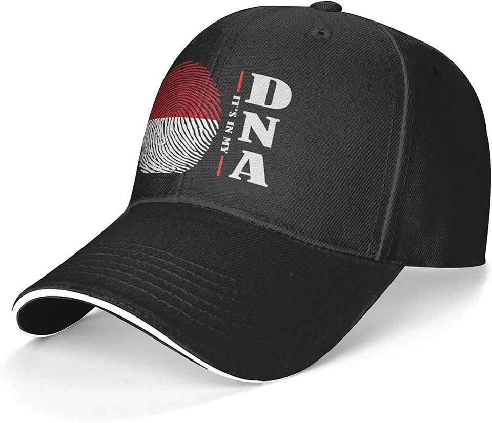 Its in My DNA Monaco Flag Baseball Cap