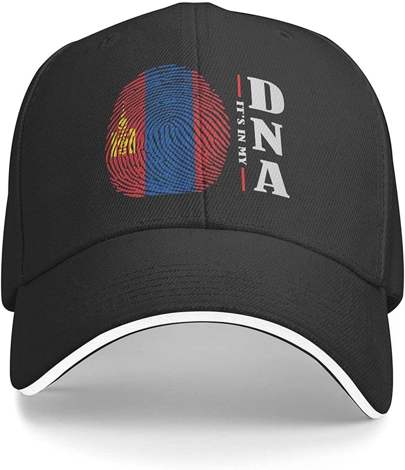 Its in My DNA Mongolia Flag Baseball Cap