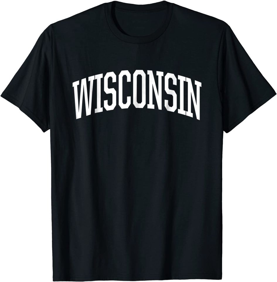 Wisconsin Wisconsin Sports College T Shirt