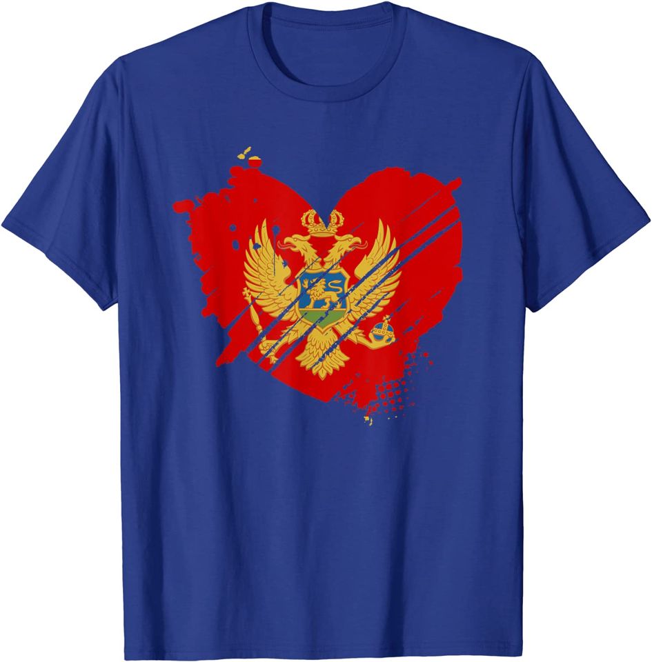 Montenegro Flag I love It is in my DNA Gift Montenegrins T-Shirt