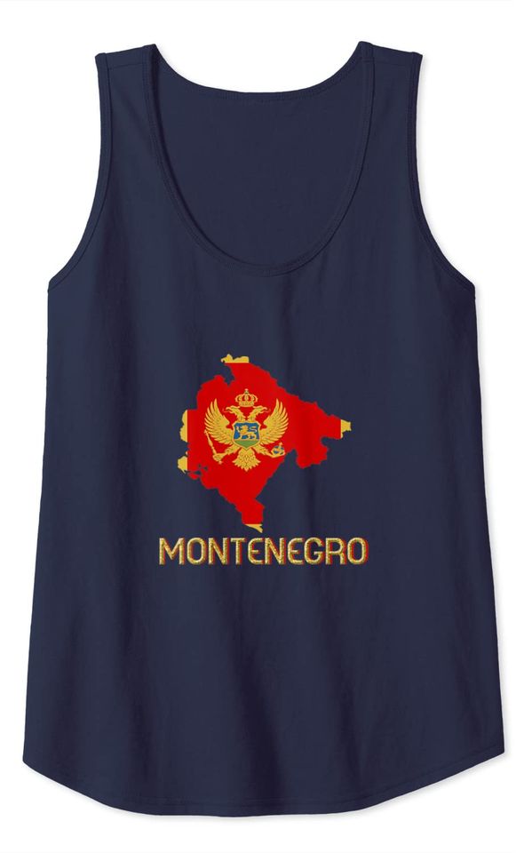 Montenegrin Flag | Montenegro Tank Top