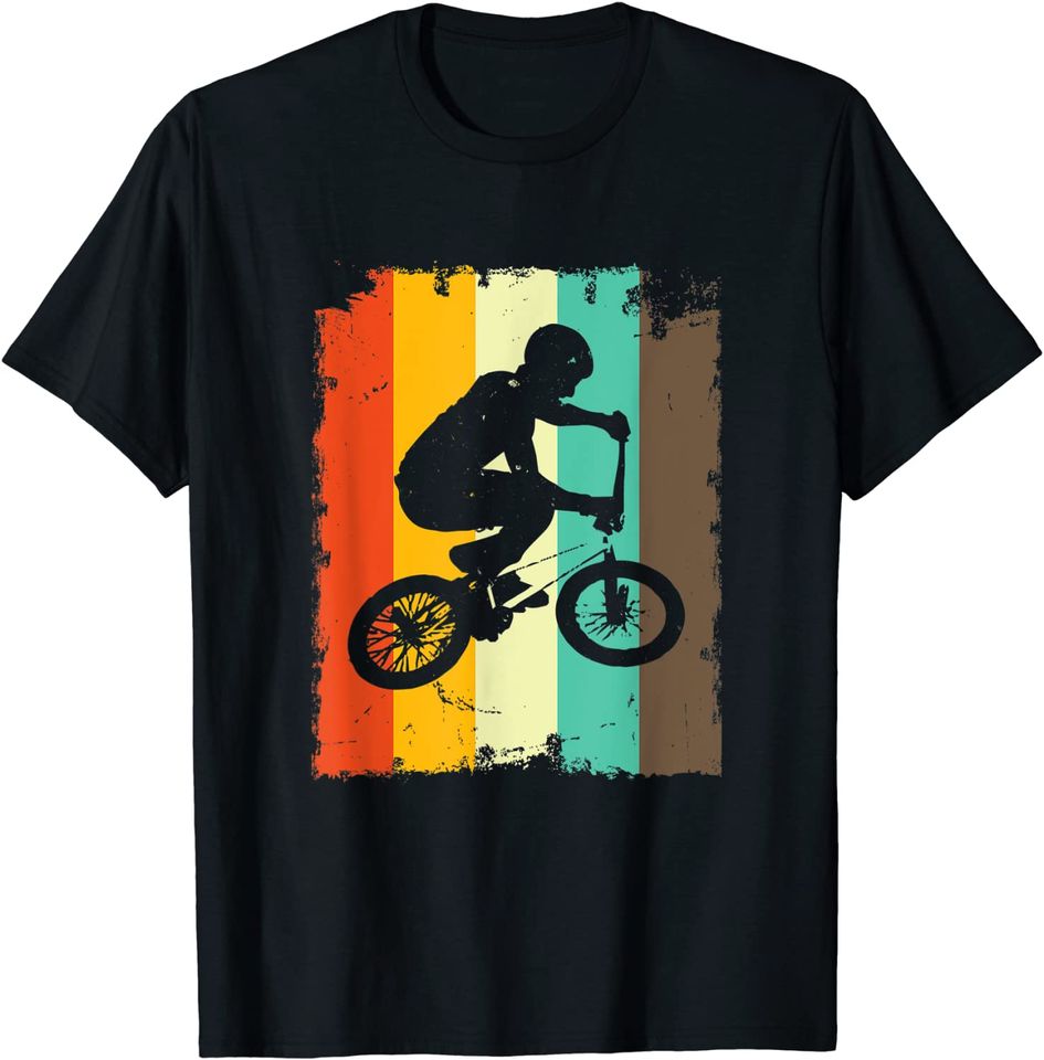 BMX Vintage Bike Freestyle Retro Dirt Street Park Rider T Shirt