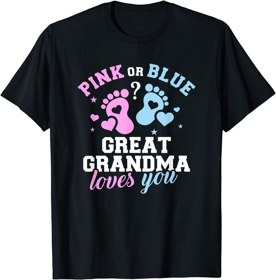 Gender reveal great grandma T-Shirt