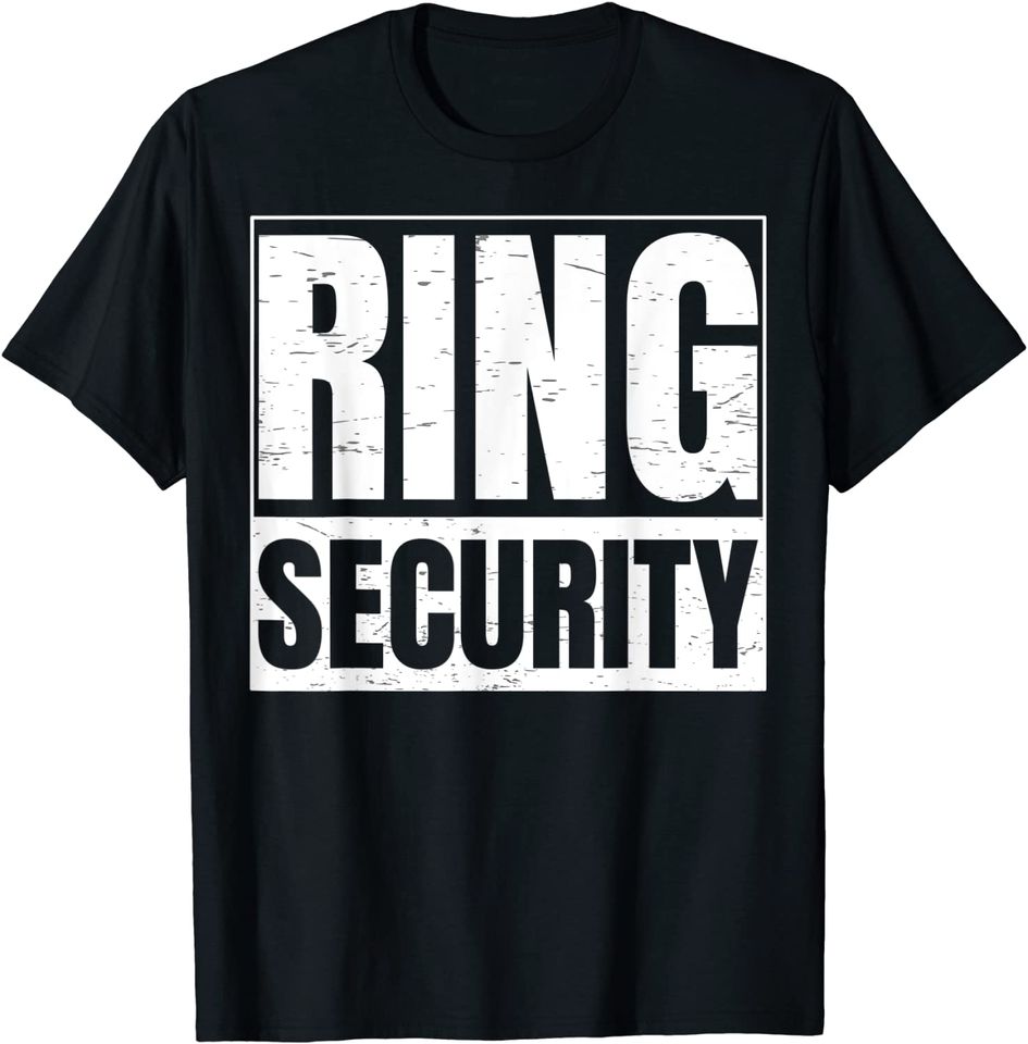 Ring Security Gift for a Ring Bearer T-Shirt