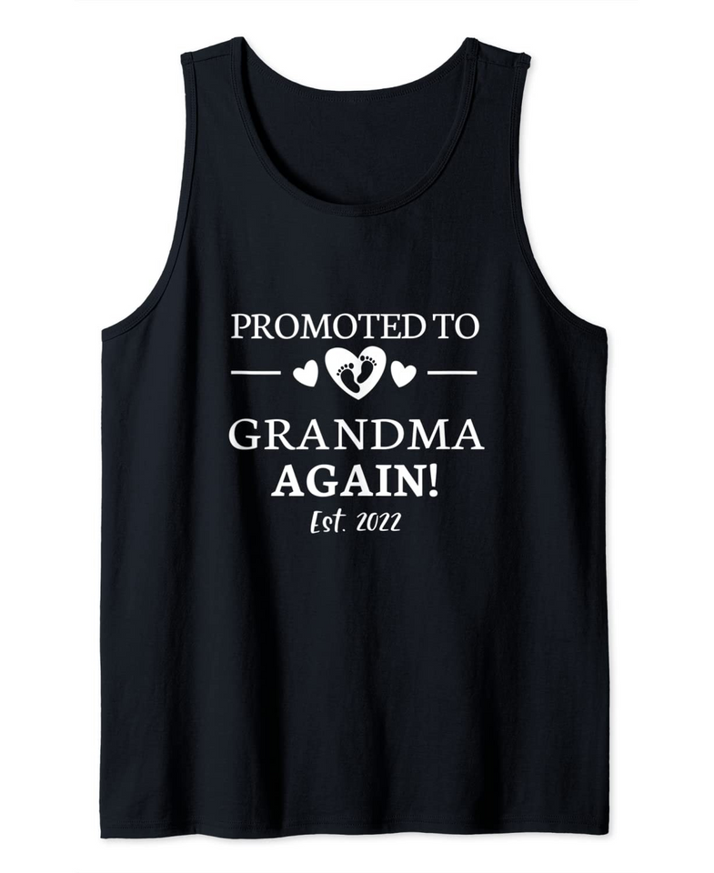 Promoted To Grandma Again 2022 Tank Top
