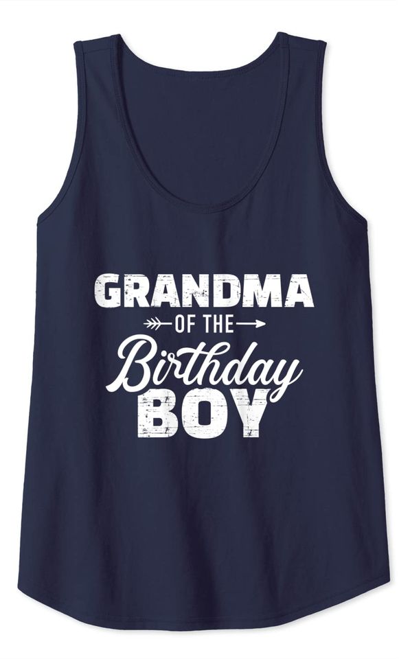 Grandma of the birthday boy Tank Top