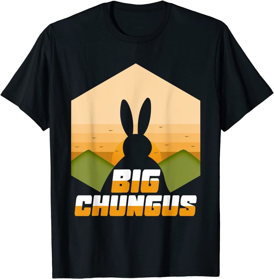 Big Chungus | Meme Art Watercolor Funny Gift T-Shirt