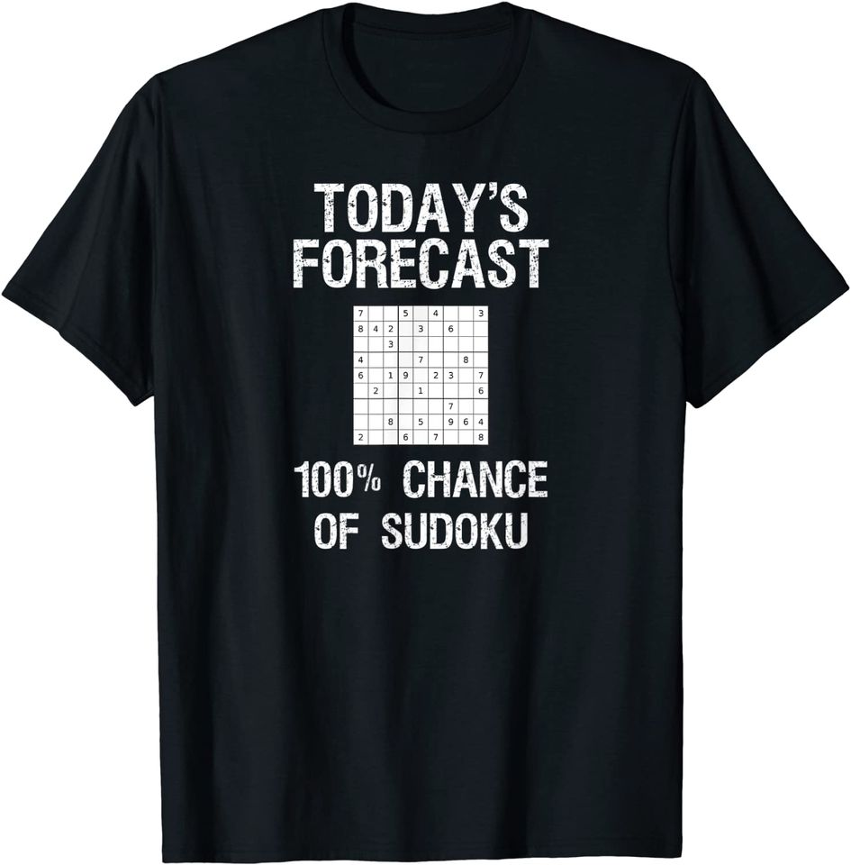Sudoku Today's Forecast T Shirt