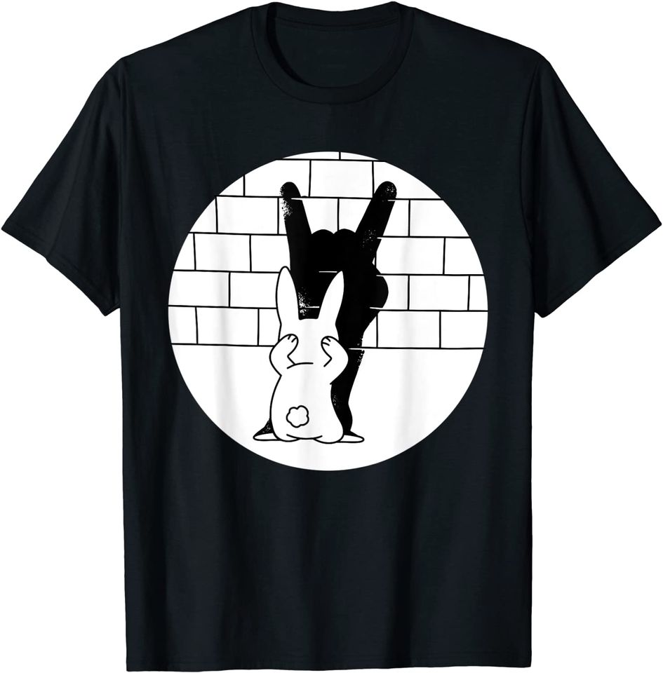 Rabbit Bunny Animal Shadow Puppet T-Shirt