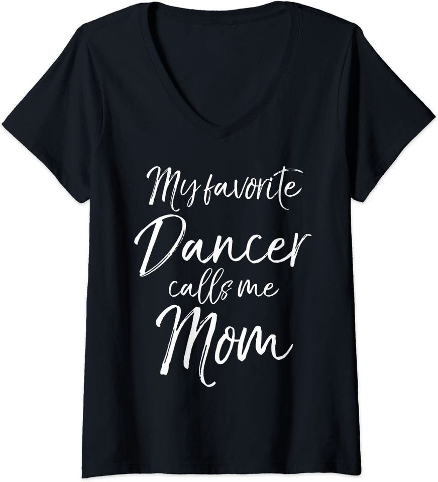 Womens Dancing Mom Gift Dance T Shirt