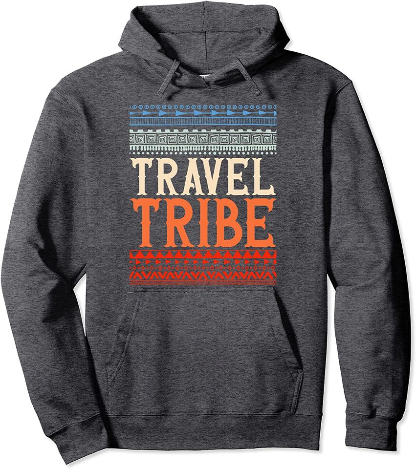 Travel Native American Art Tribe Explorer Pullover Hoodie
