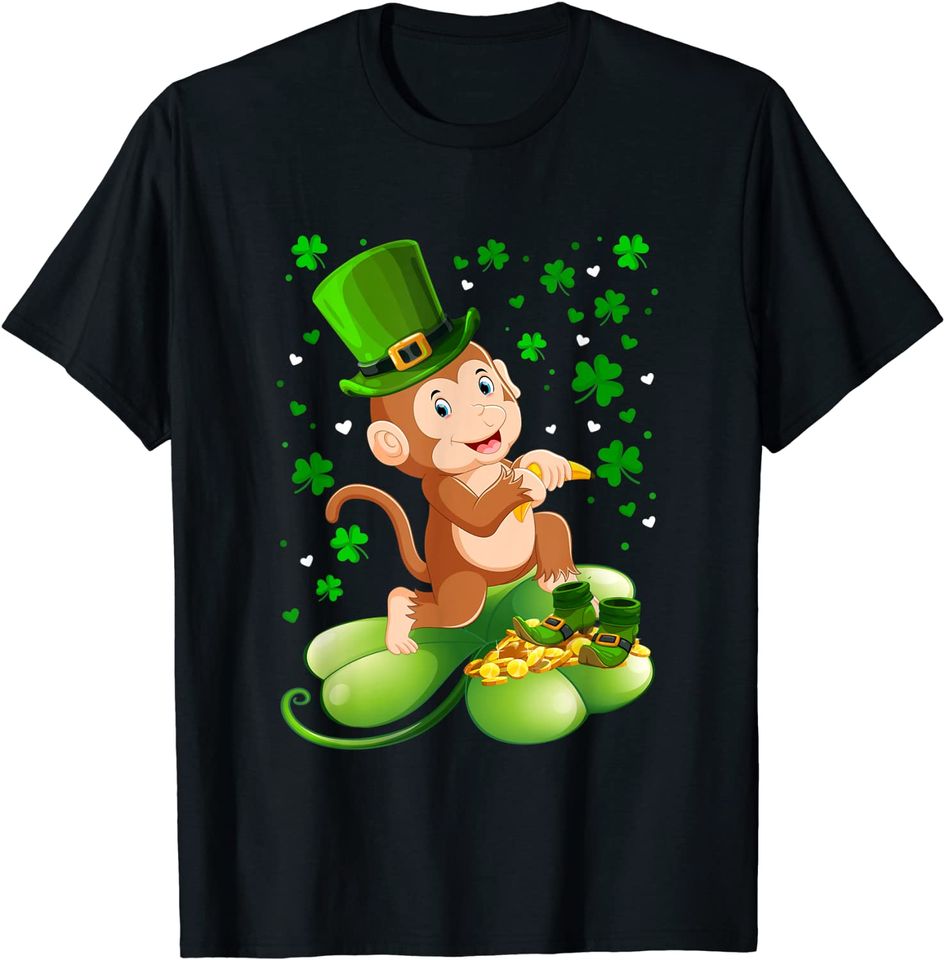 Sea Monkey Irish Shamrock St Patricks Day Lover Gift T-Shirt