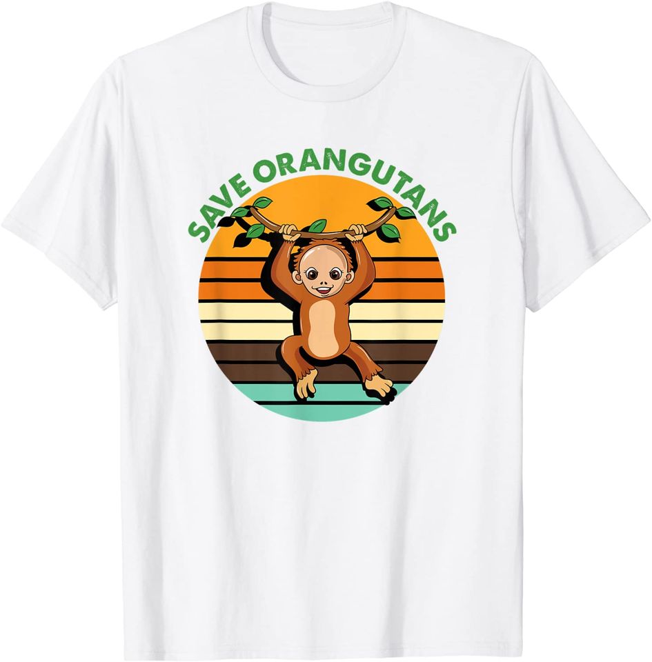 Save Orangutans T Shirt