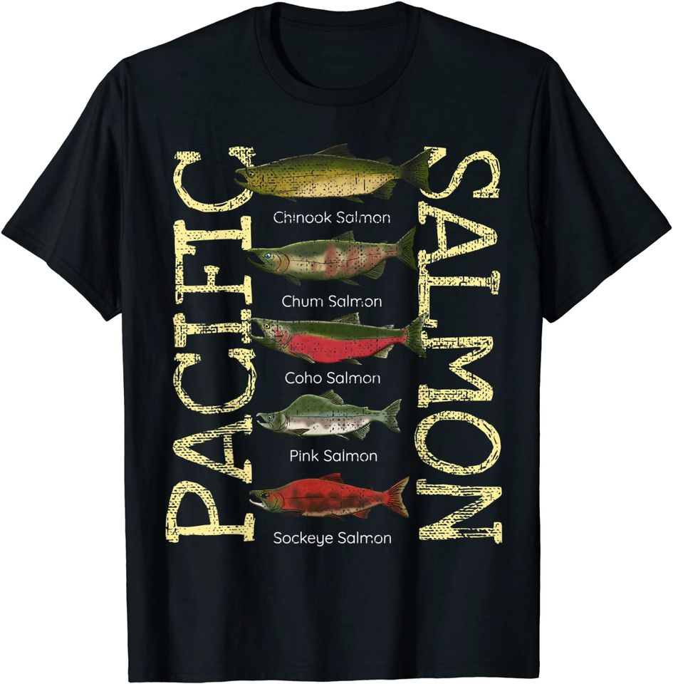 Pacific Salmon Fishing T-Shirt