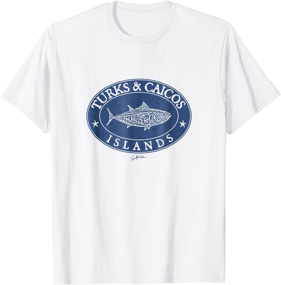 JCombs Turks & Caicos Islands Bluefin Tuna T Shirt