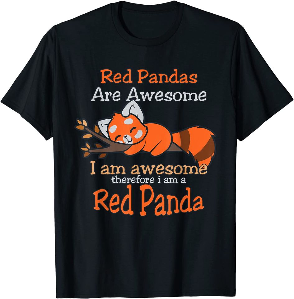 Red Panda T Shirt