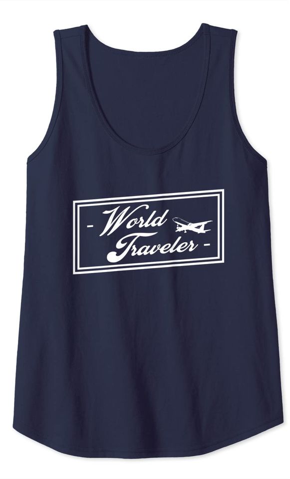 World Tourism Day, Travel makes you richer like this Traveler Tank Top