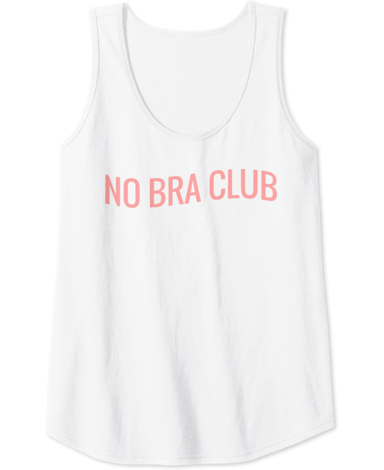 Braless Boobs My Rules Feminist Free The Nips, No Bra Club Tank Top