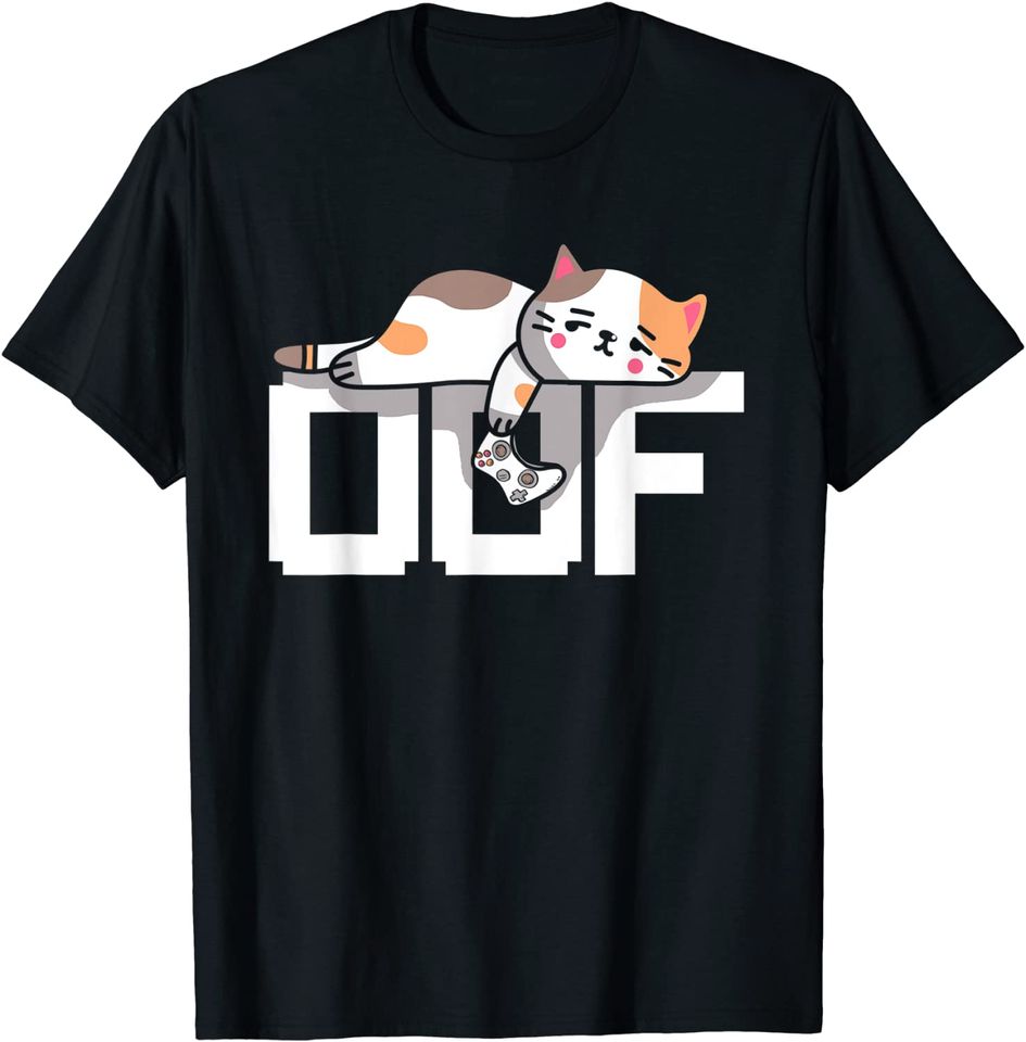 Oof Gamer Meme - Noob Internet Culture Gamer Cat T-Shirt