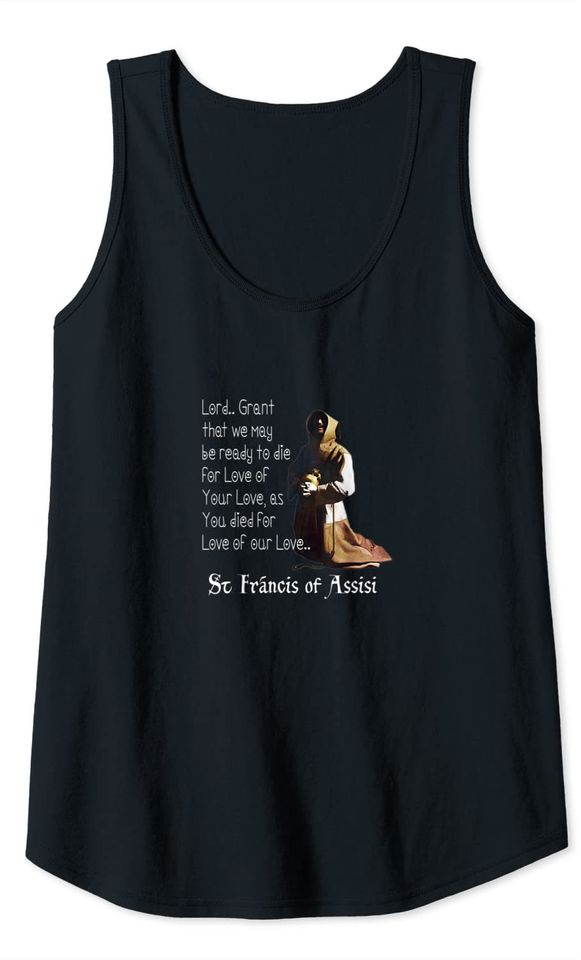St Francis of Assisi Saint of the Catholic Church 0701 Tank Top