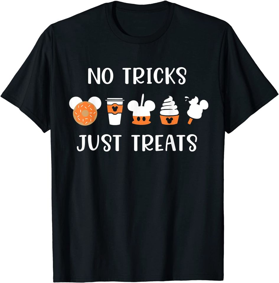 Funny Halloween No Tricks Just Treats Pumpkin Spice T-Shirt