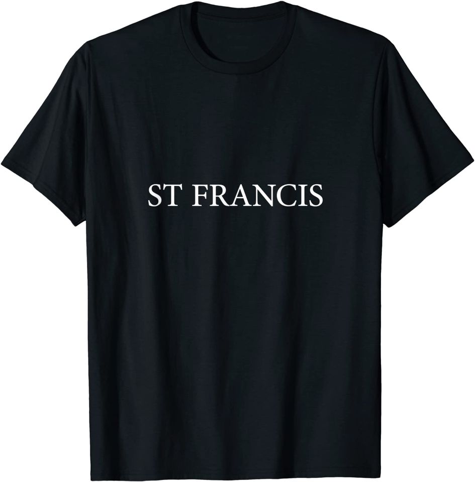 St Francis Vintage City Funny T-Shirt