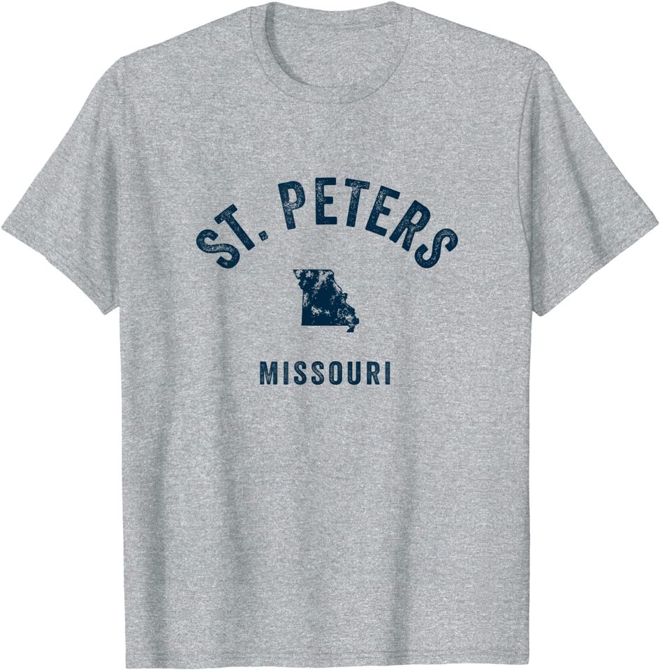 St. Peters Missouri MO Vintage 70s T-Shirt