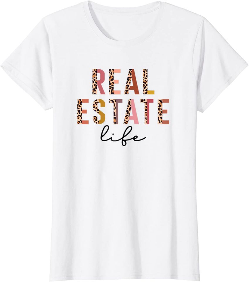 Real Estate Agent Real Estate Life For Women Closing Day T-Shirt