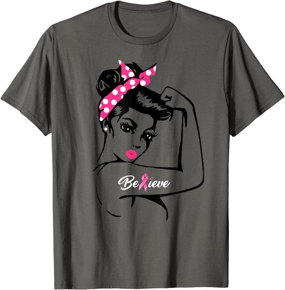 Breast Cancer Warrior Awareness T Shirt