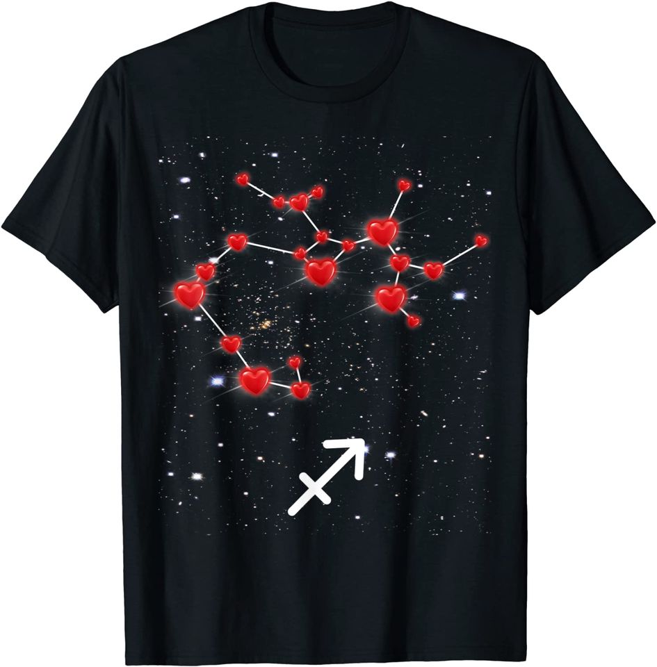 Sagittarius Constellation November December T Shirt