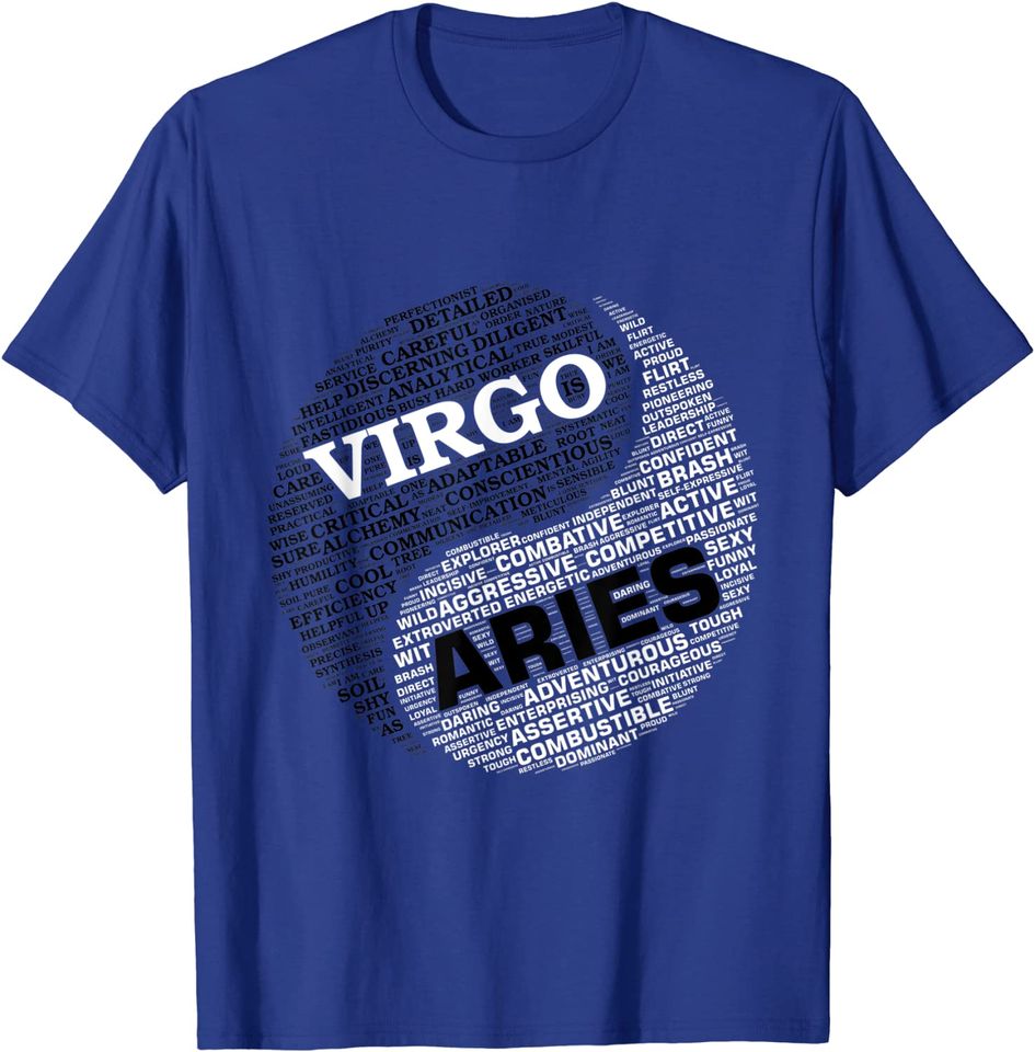 Zodiac Facts Virgo and Aries T Shirt