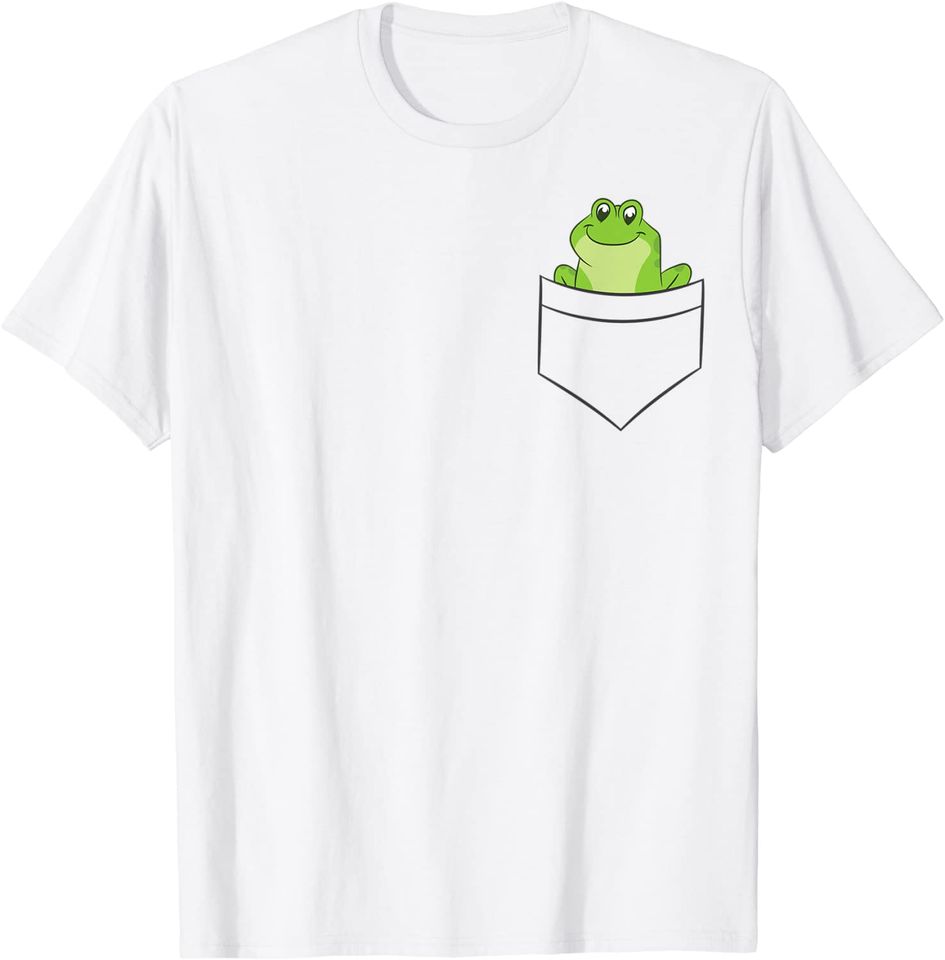 Frog in a Pocket Frogs lover T-Shirt