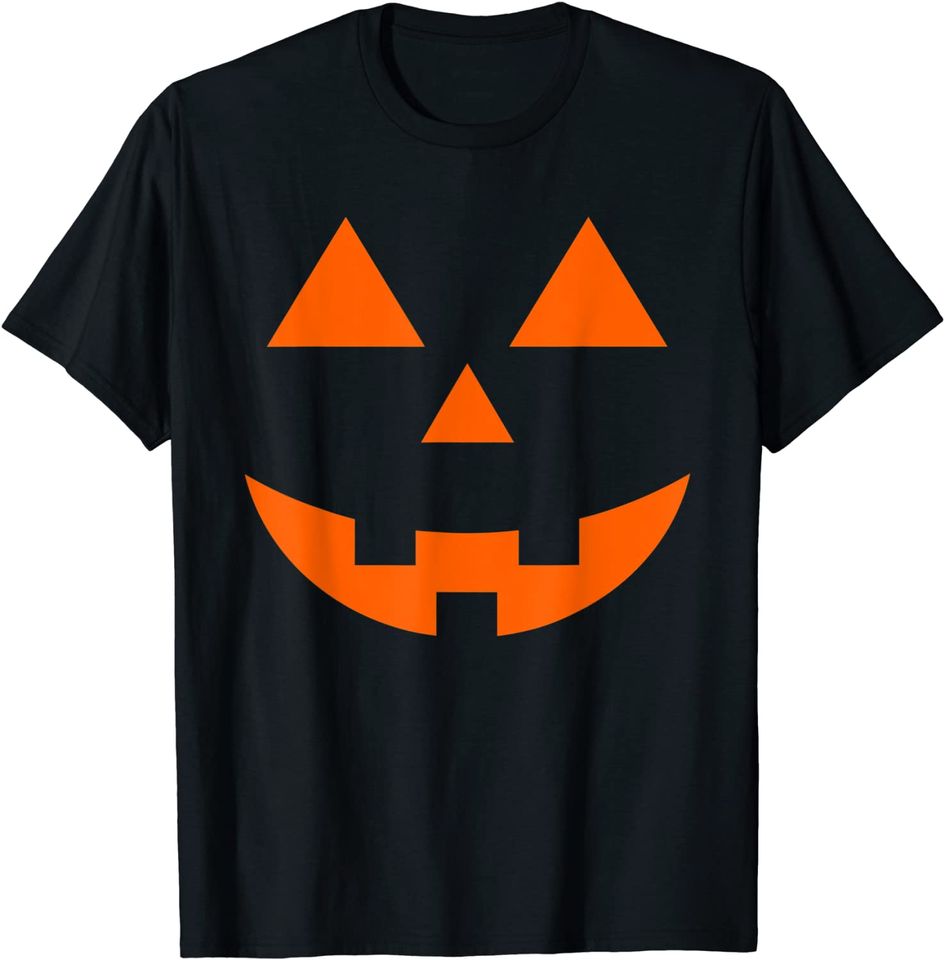 Spooky Jack O Lantern Halloween Party Pumpkin Patch Autumn T Shirt