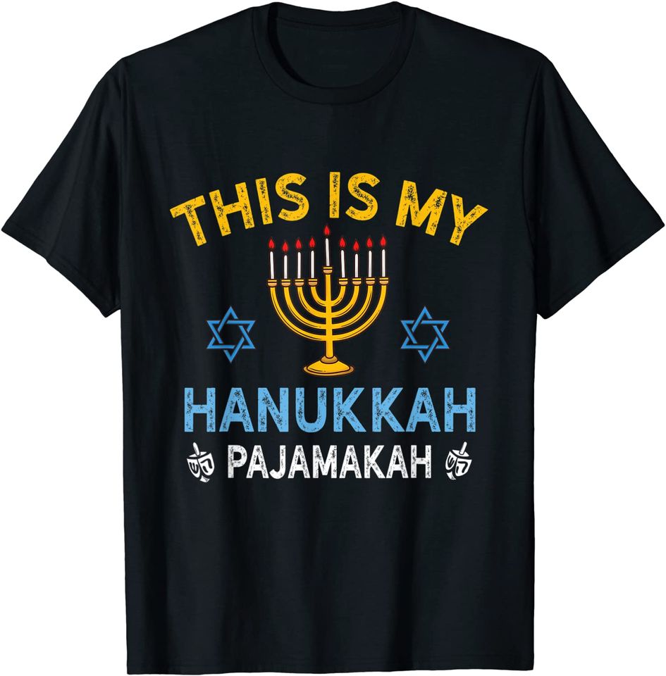 This Is My Hanukkah Pajamakah T-Shirt