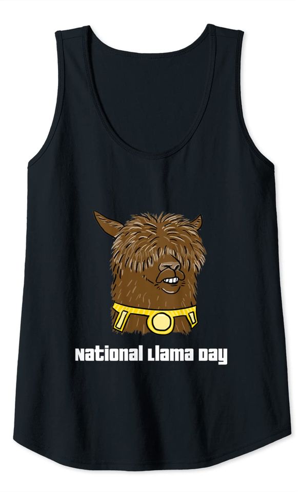 National Llama Day Tank Top