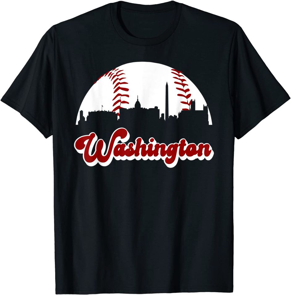 Baseball Washington DC T Shirt