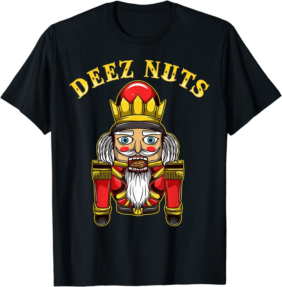 Deez Nuts Inappropriate Christmas T Shirt