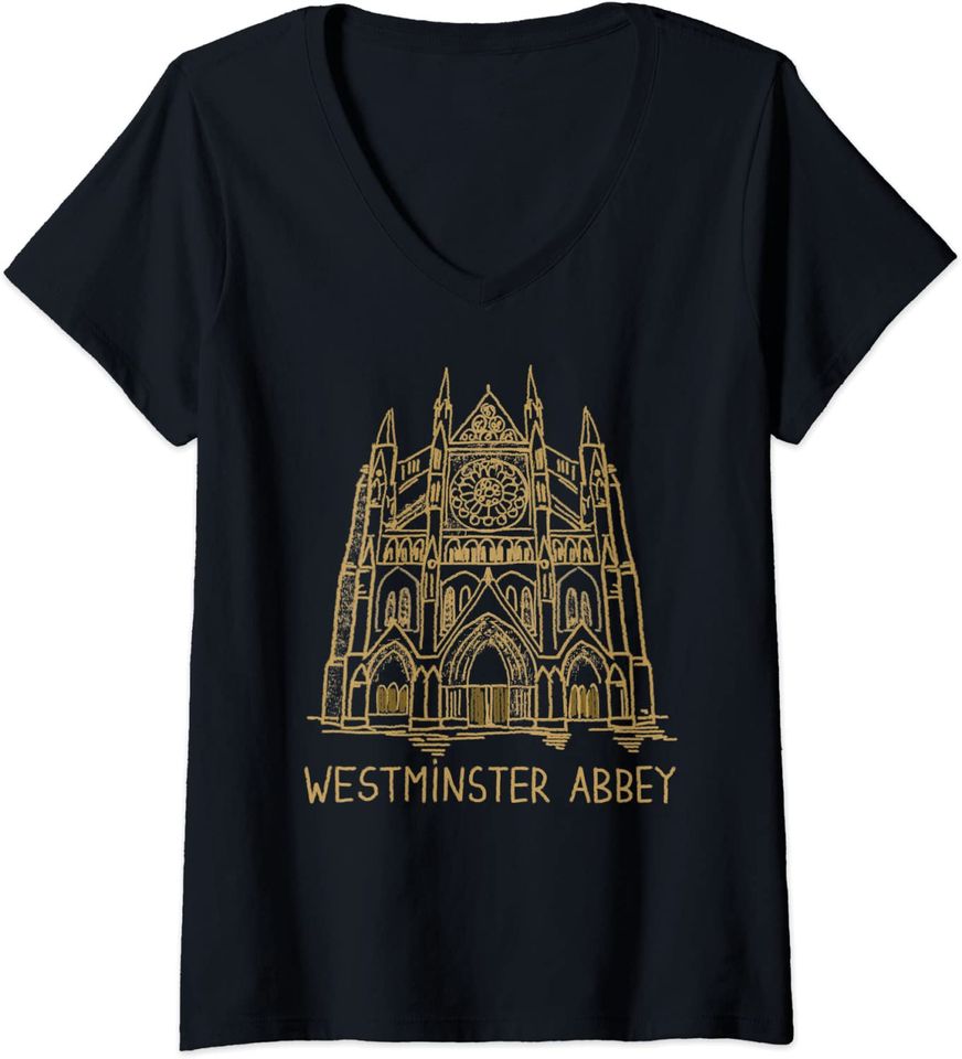 Womens Westminster Abbey London T Shirt