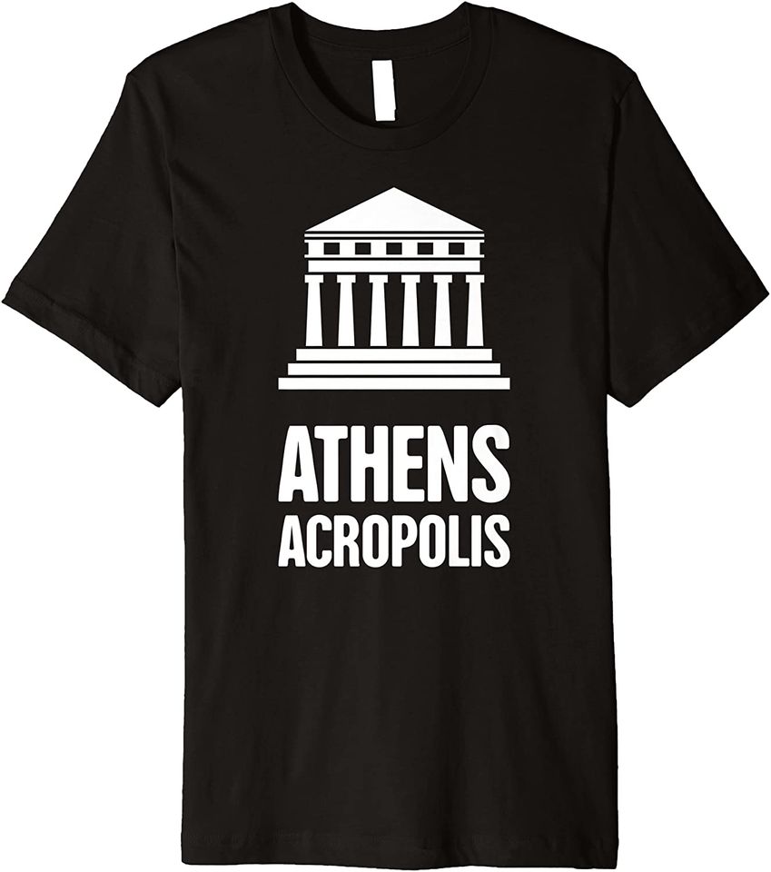 Ancient Greece Vacation Athens Acropolis Premium T Shirt