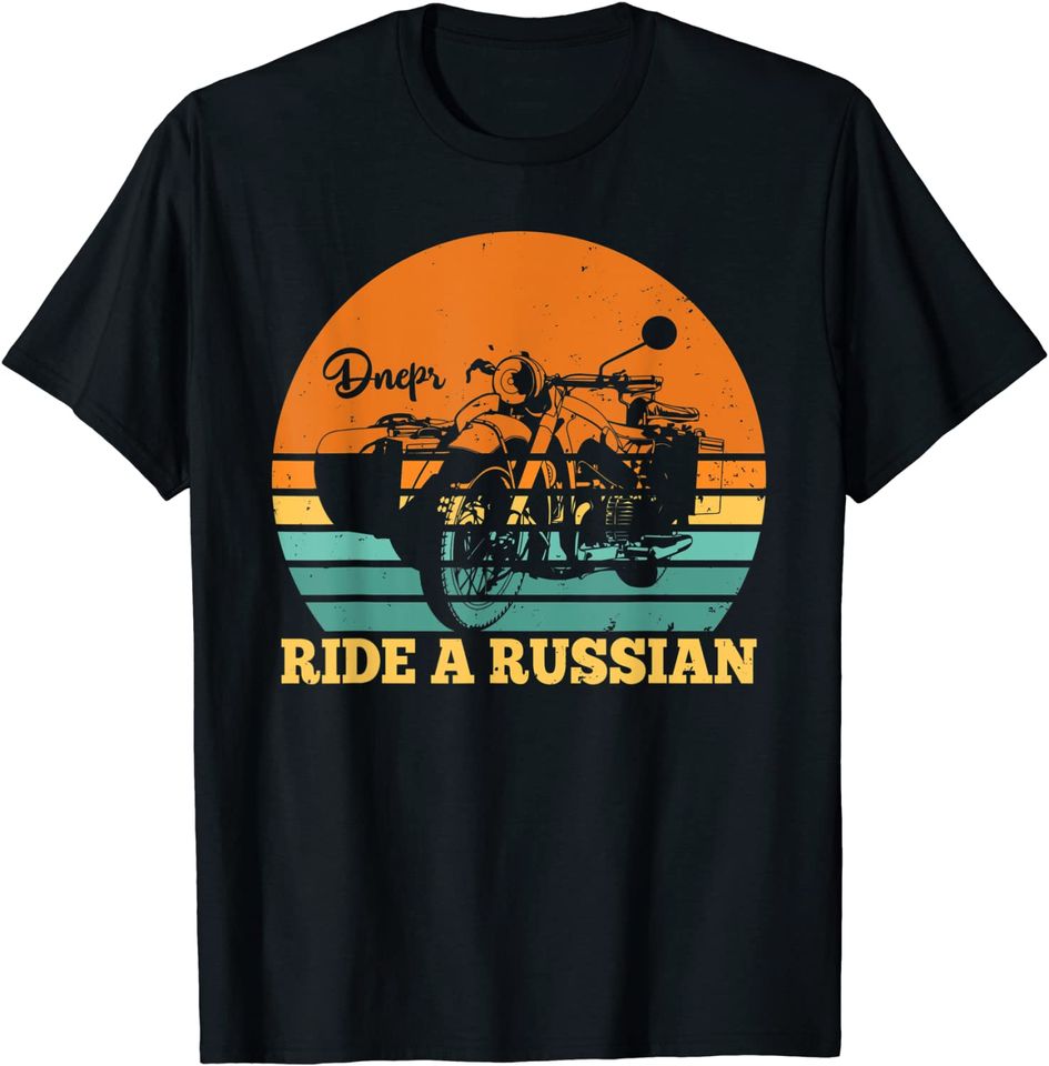 Dnepr motorcycle offroad motorcyclist gift T-Shirt