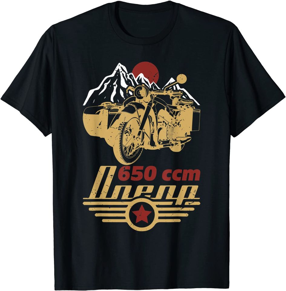 Dnepr motorcycle offroad motorcyclist T-Shirt