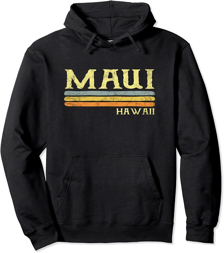 Vintage Maui Hoodie Hawaii Hoodie