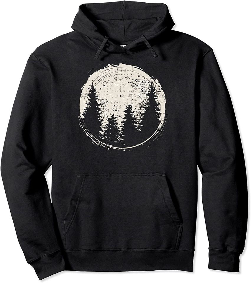 Love Forest Love Gift Design For Nature Fans Pullover Hoodie