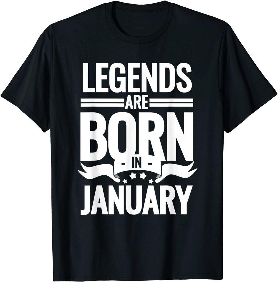 January Birthday T-Shirt