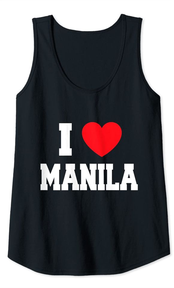 I Love Manila Tank Top