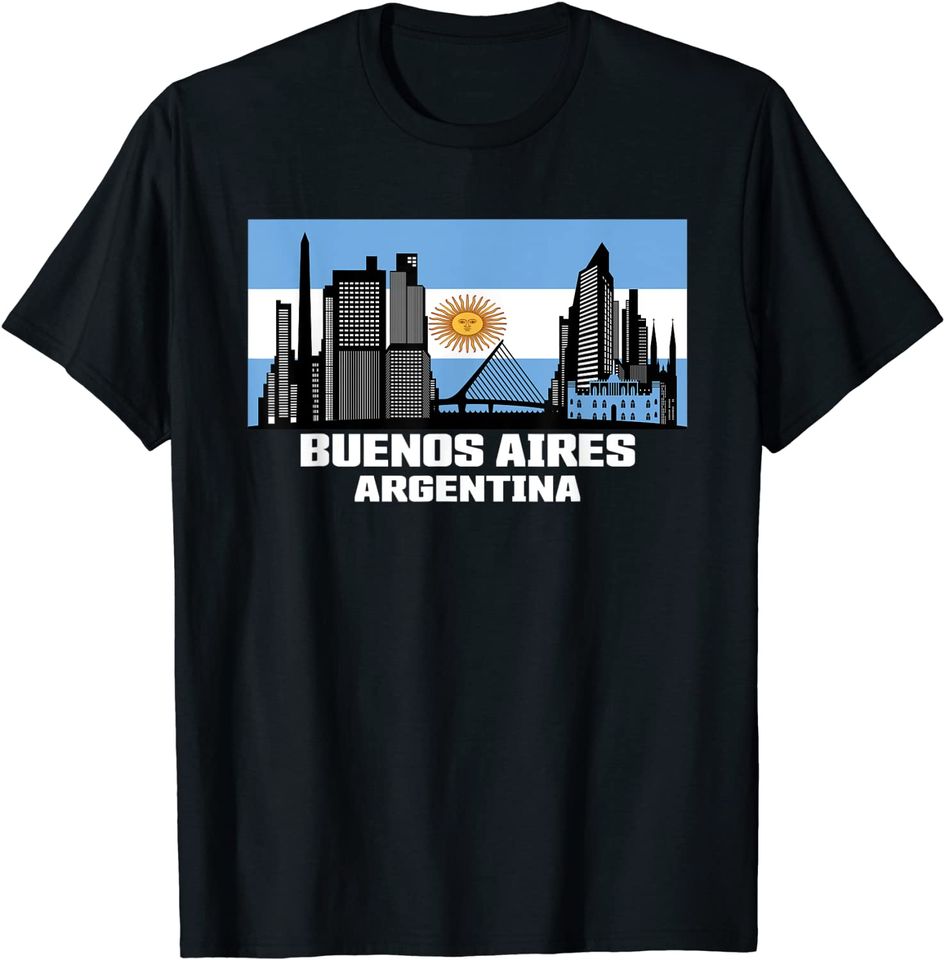 Buenos Aires Argentina Skyline T-Shirt