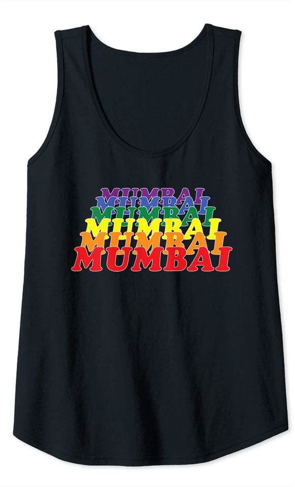Mumbai City Gay Pride Rainbow Tank Top