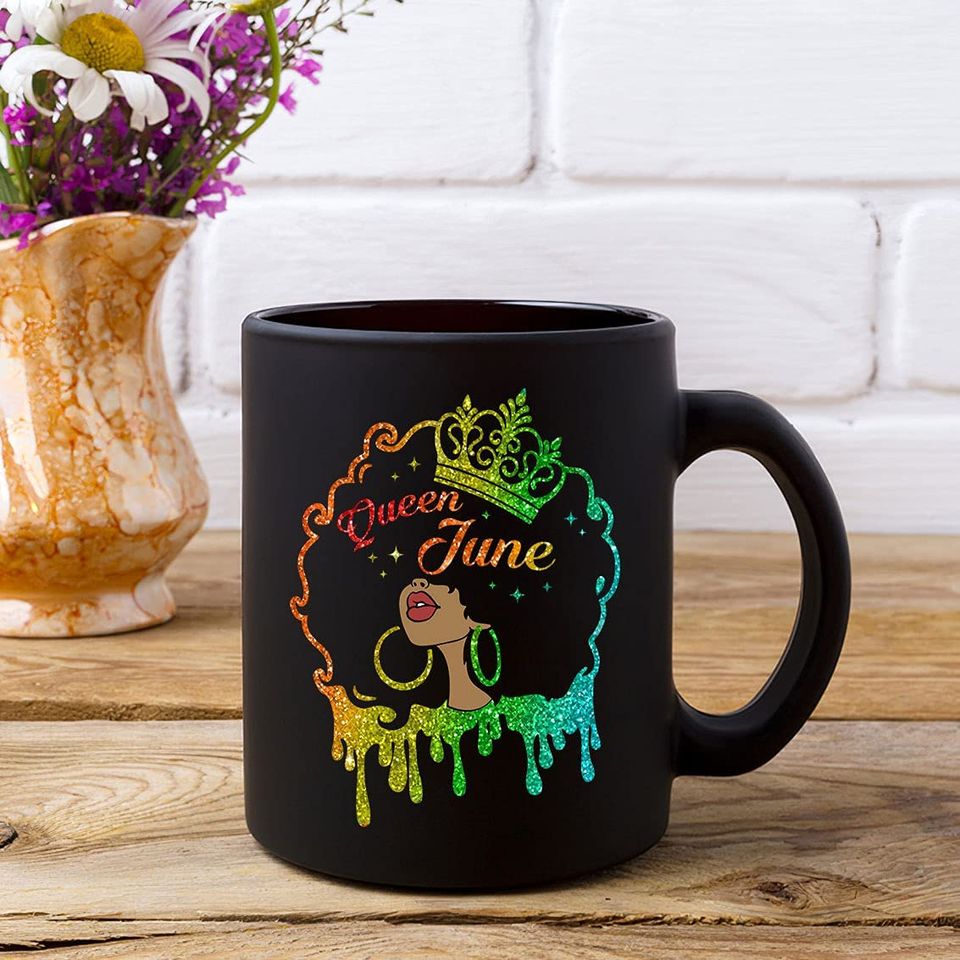 This Queen Was Born In June Mug